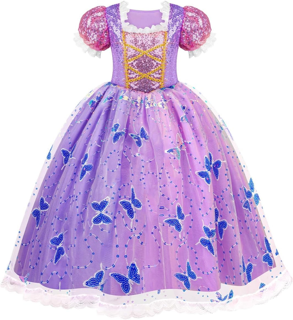 Light up Princess Dress for Girls Ages 3-10, Dress up Toy Gift Set