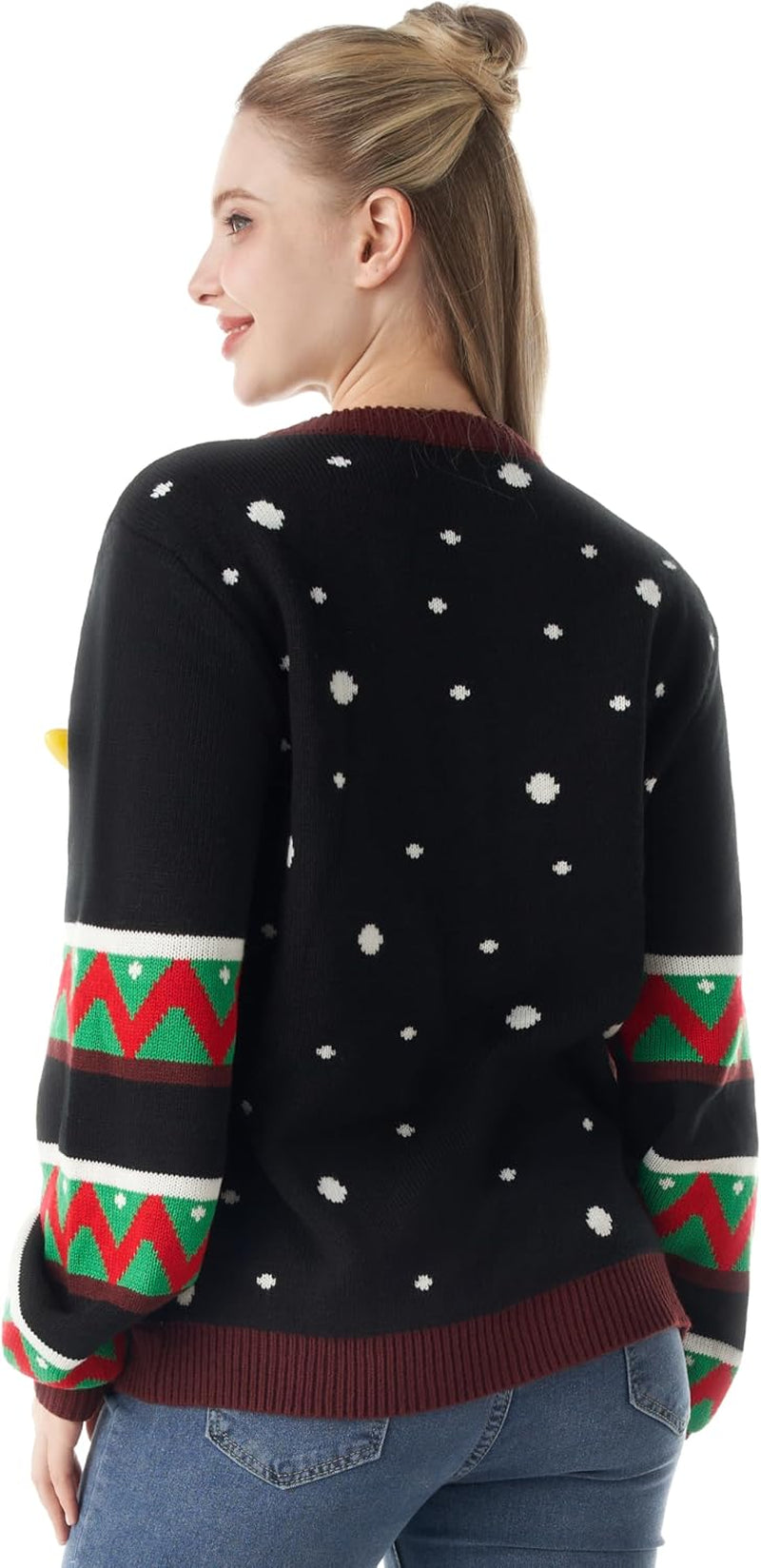 Light-Up Ugly Christmas Sweater for Adults