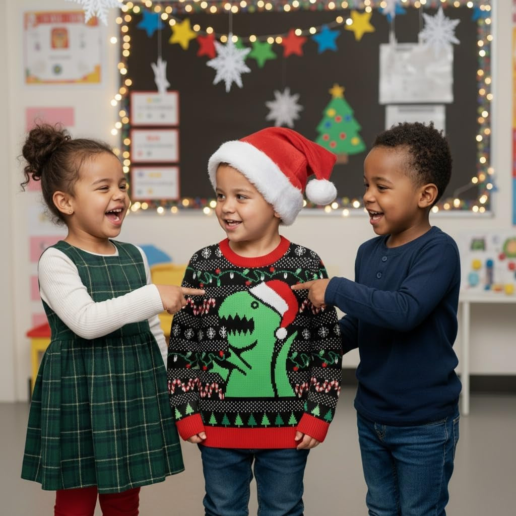 Kids Ugly Christmas Sweater – 8 Fun Designs