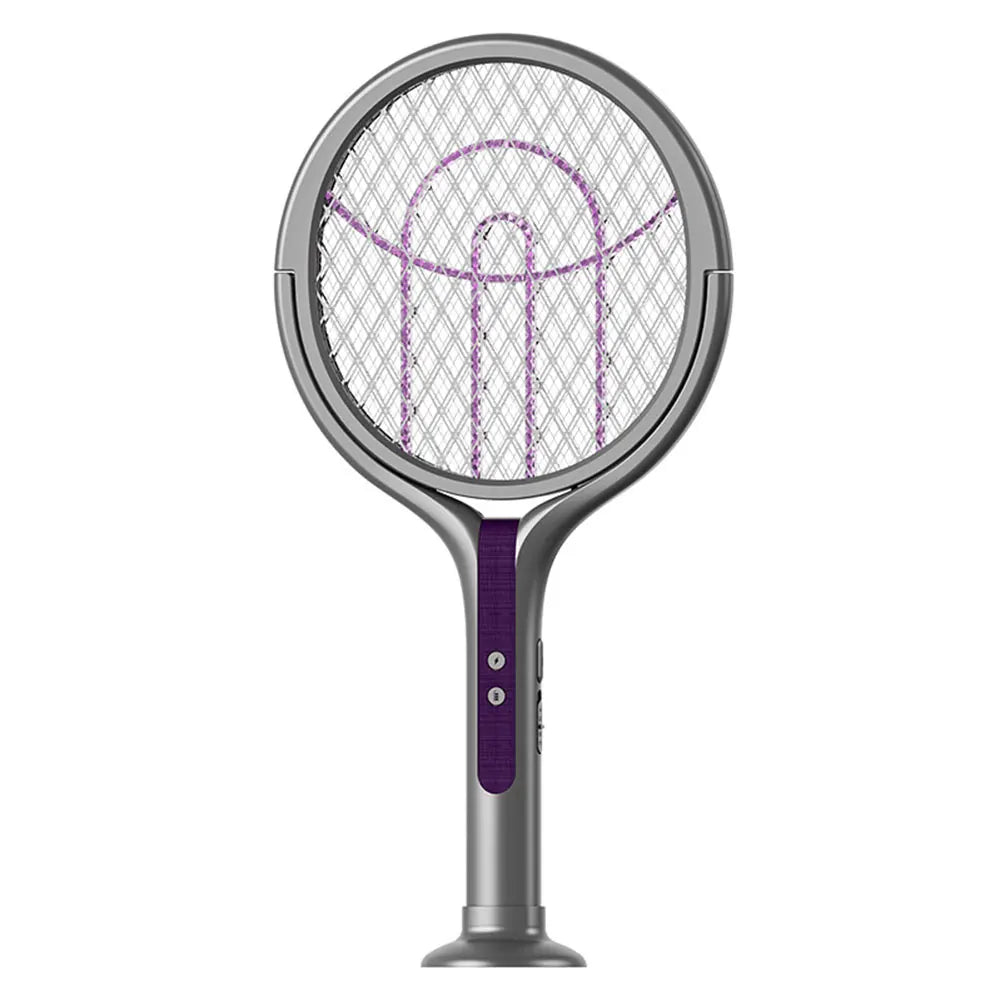 Electric Fly Swatter Rechargeable Mosquito Killer Lamp Bug Zapper Racket anti Mosquito Swatter Fly Trap Lamp for Indoor Outdoor