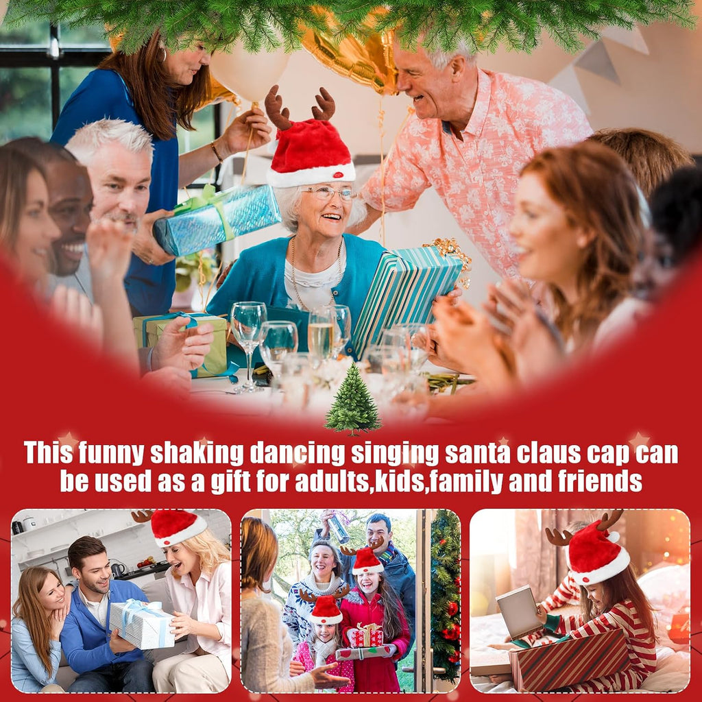 Singing & Dancing Reindeer Hat