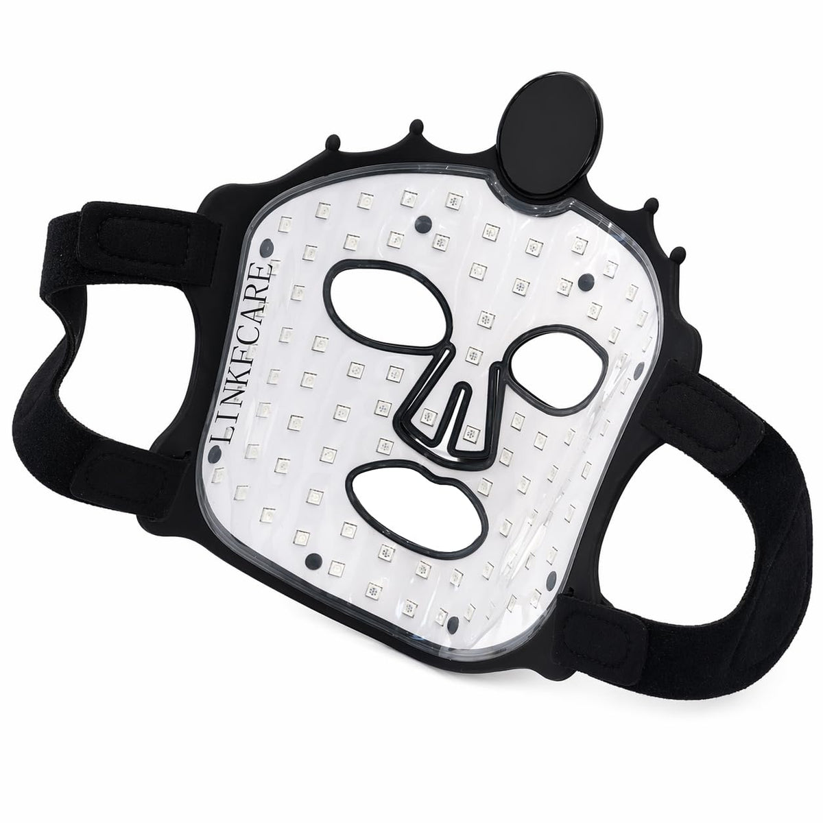 Red Light Therapy Mask for Face, 7-Color LED Face Mask, 252 Leds