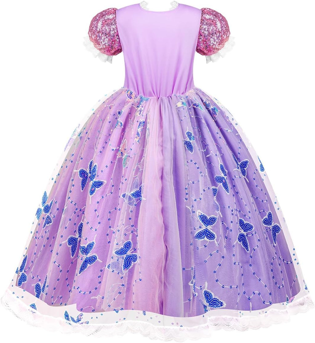 Light up Princess Dress for Girls Ages 3-10, Dress up Toy Gift Set