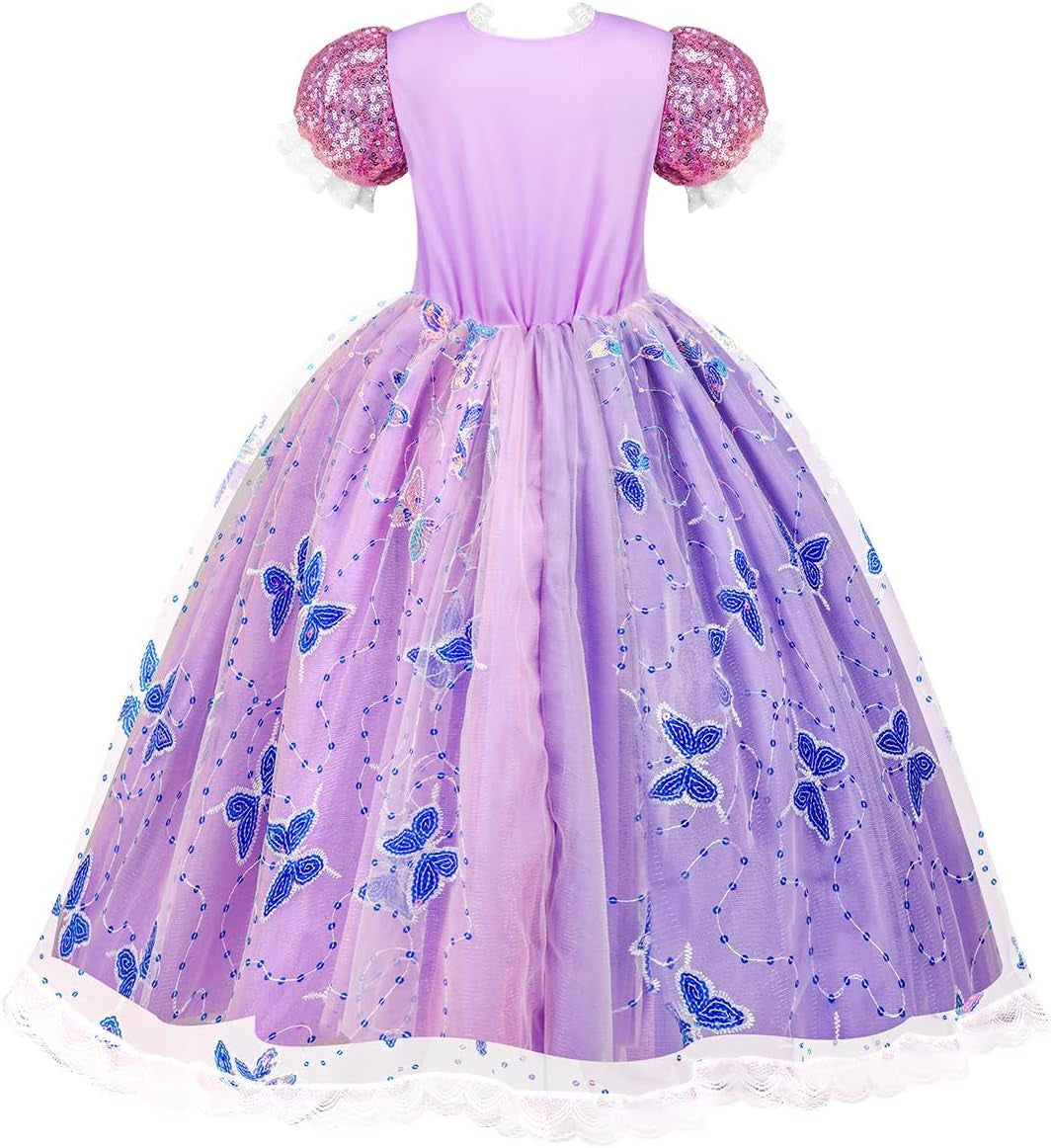 Light up Princess Dress for Girls Ages 3-10, Dress up Toy Gift Set