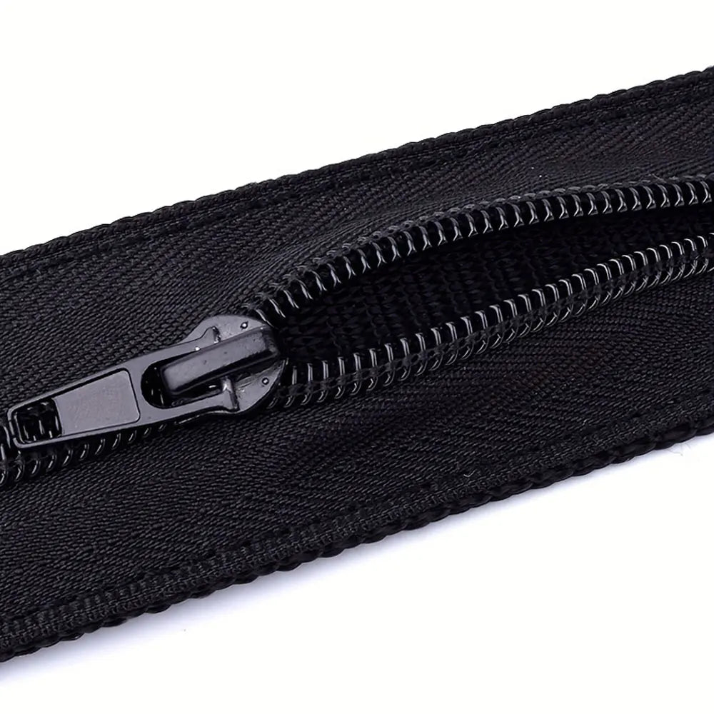 Travel Cash anti Theft Belt Waist Bag Women Portable Hidden Money Strap Belt Wallet Waist Pack Men Secret Hiding Belt 120Cm