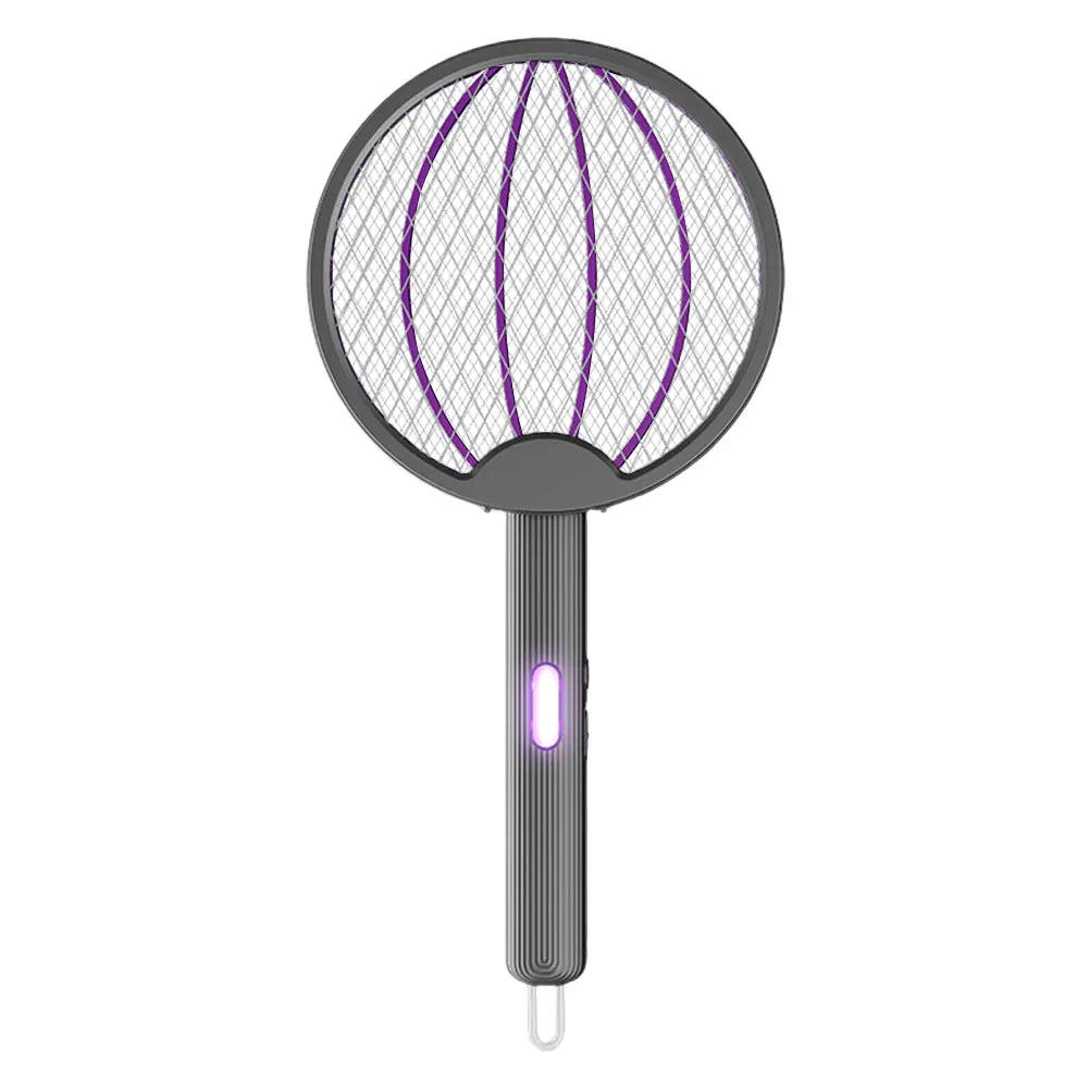 Electric Fly Swatter Rechargeable Mosquito Killer Lamp Bug Zapper Racket anti Mosquito Swatter Fly Trap Lamp for Indoor Outdoor