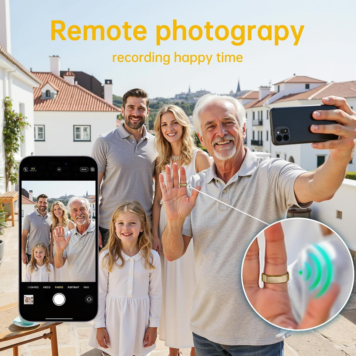 Smart Ring Activity & Sleep Tracker