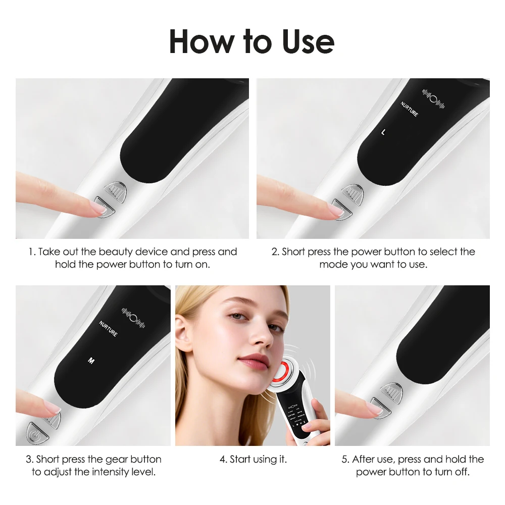7-in-1 EMS Facial Rejuvenation Device
