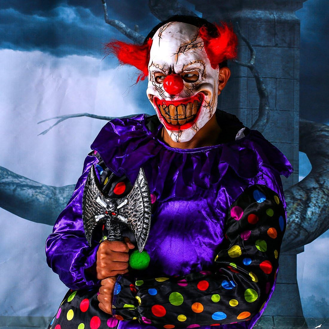 Horror Masks for Adults Scary Costume Cosplay Party Halloween