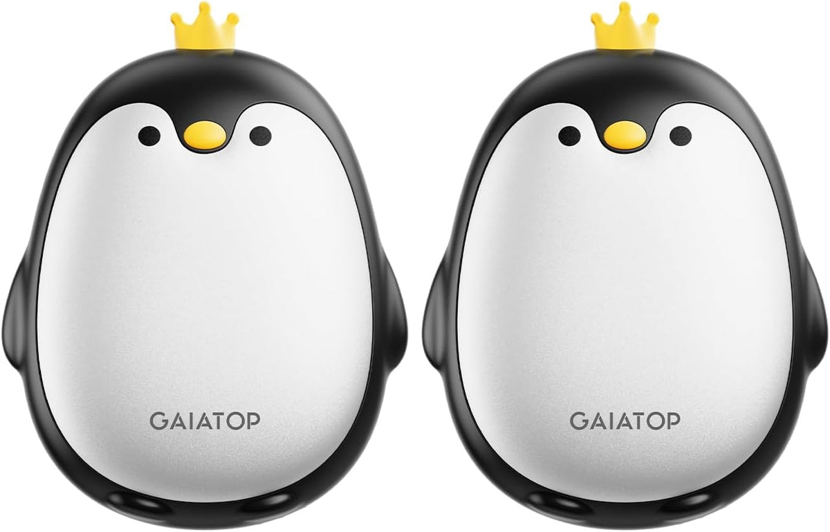 Rechargeable Penguin Hand Warmers 2-Pack