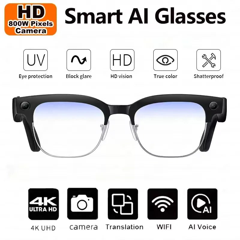 AI Smart Bluetooth Glasses