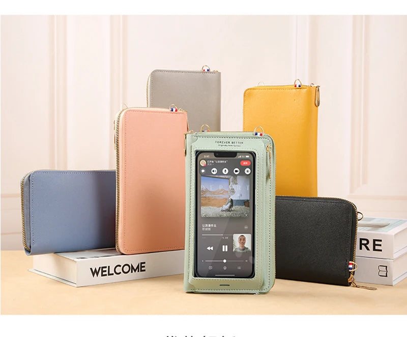 Touch Screen Crossbody Phone Purse