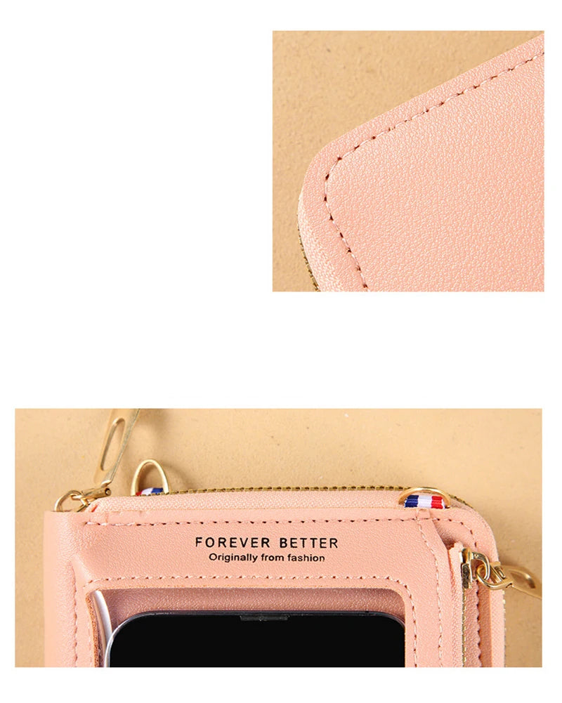 Touch Screen Crossbody Phone Purse