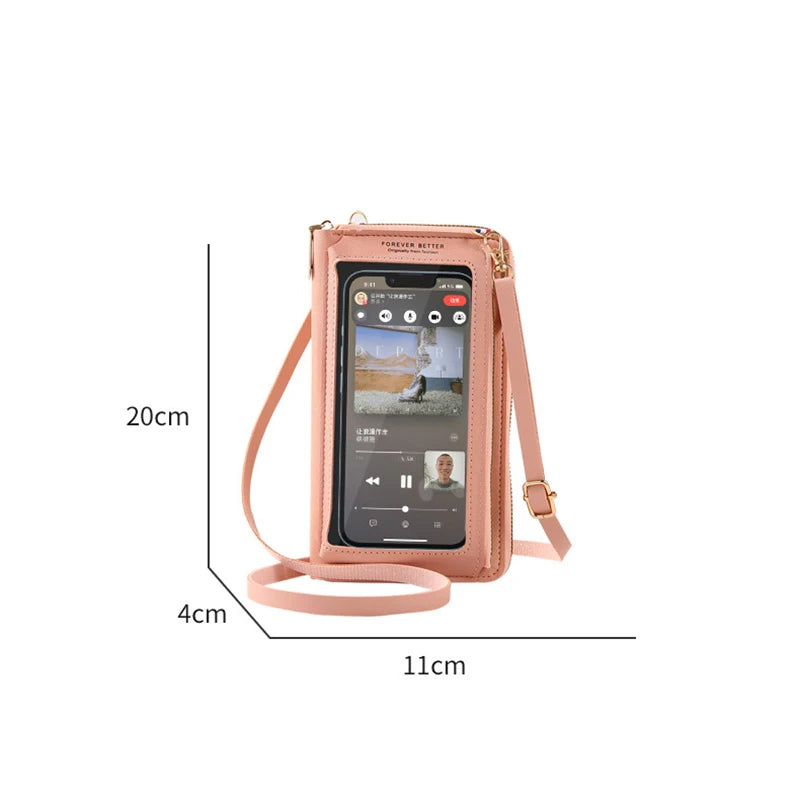 Touch Screen Crossbody Phone Purse