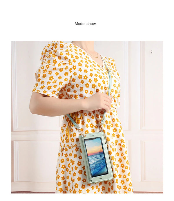 Touch Screen Crossbody Phone Purse