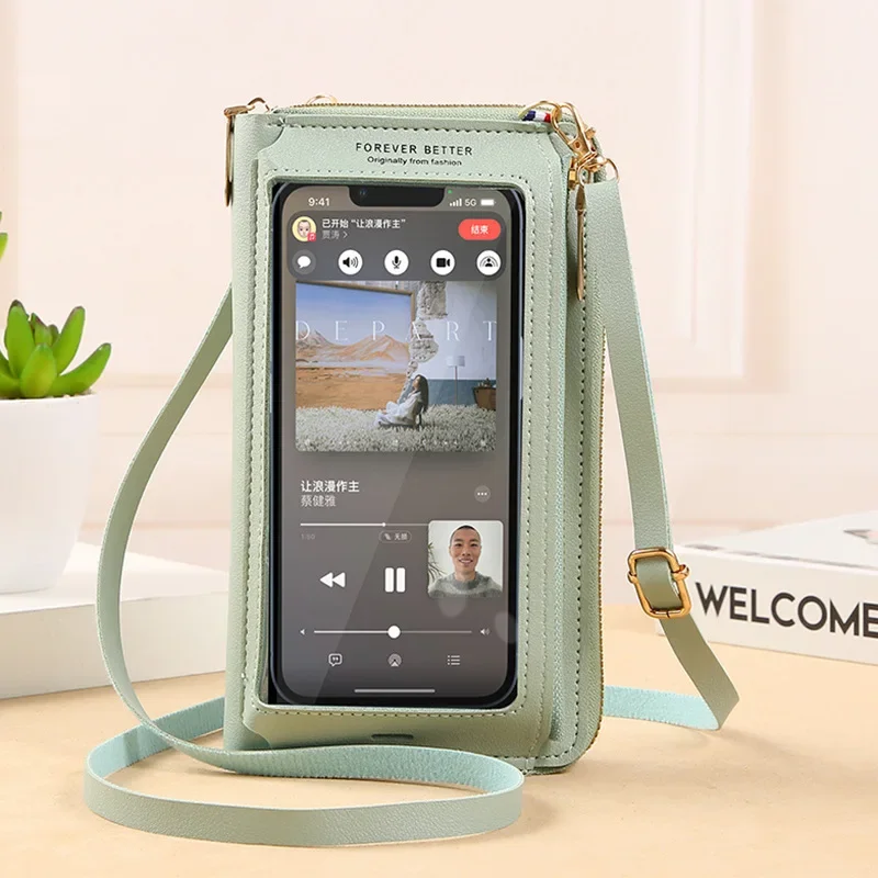 Touch Screen Crossbody Phone Purse