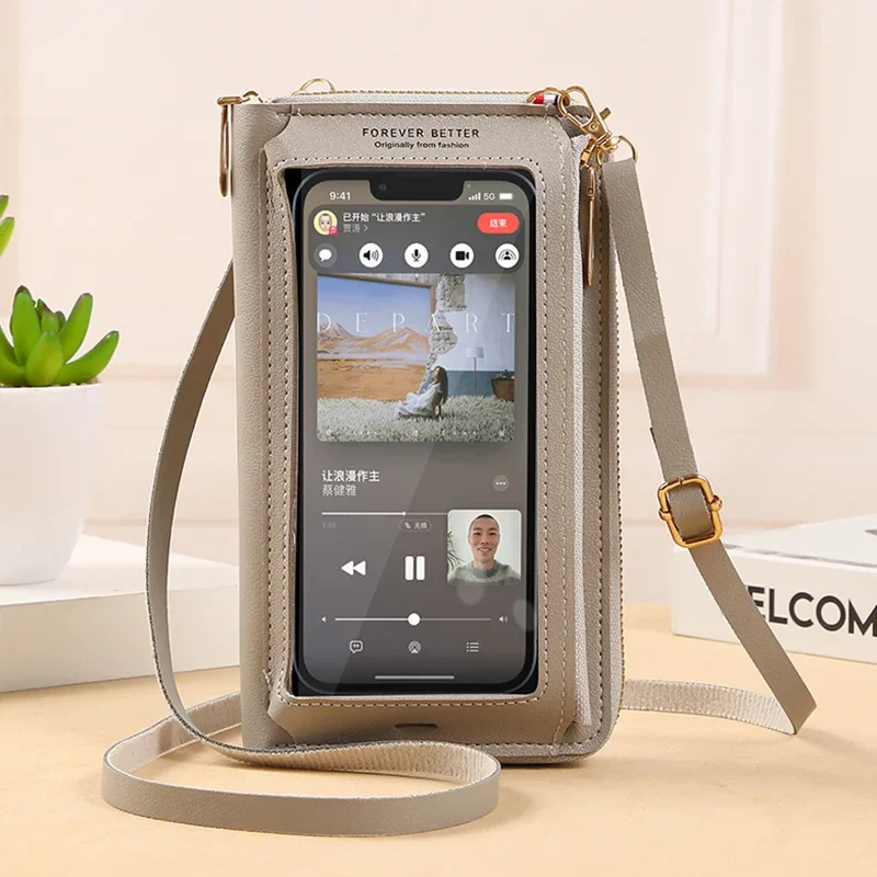 Touch Screen Crossbody Phone Purse
