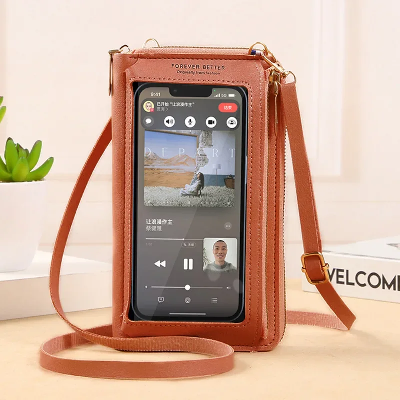 Touch Screen Crossbody Phone Purse