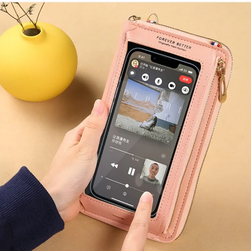Touch Screen Crossbody Phone Purse