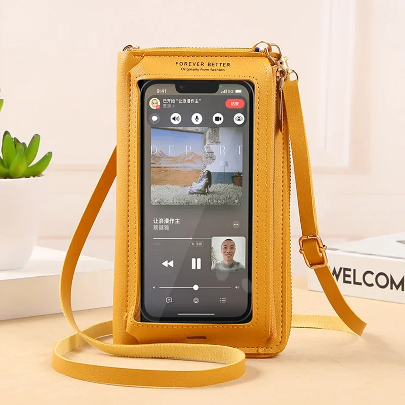 Touch Screen Crossbody Phone Purse