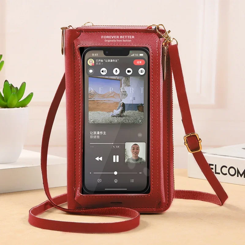 Touch Screen Crossbody Phone Purse
