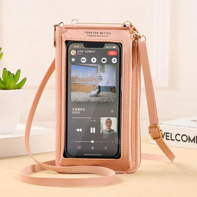 Touch Screen Crossbody Phone Purse