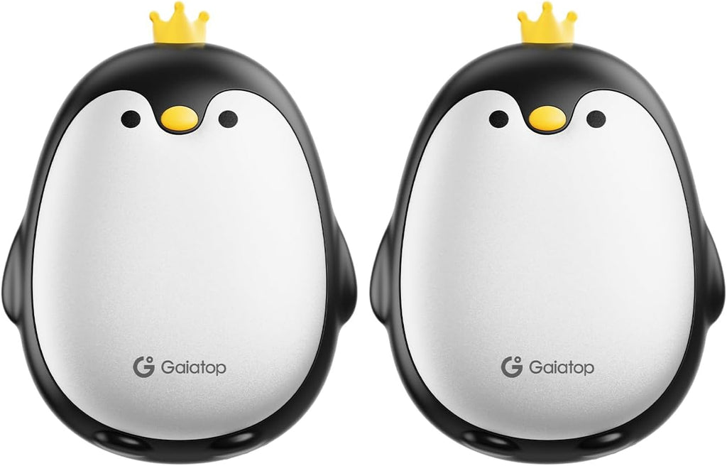 Rechargeable Penguin Hand Warmers 2-Pack