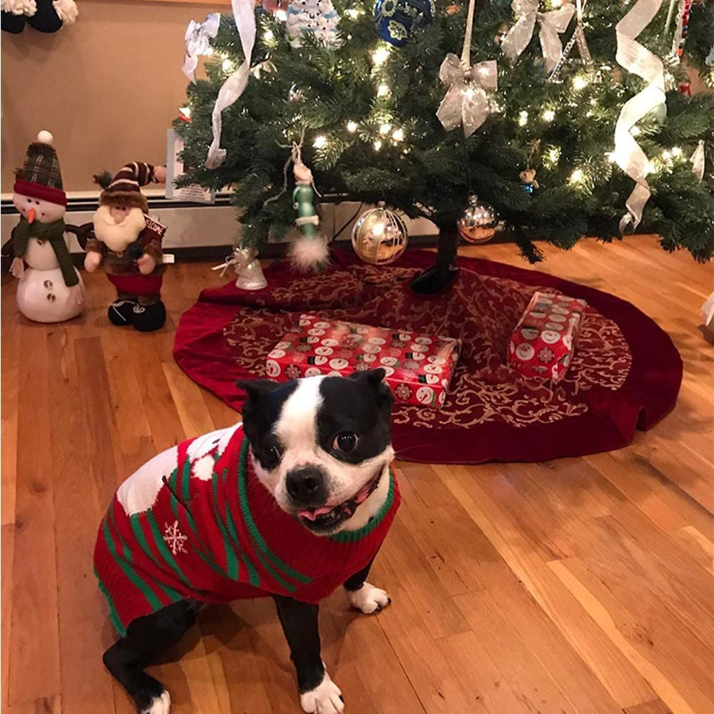 Christmas Snowman Sweater for Dogs and Cats