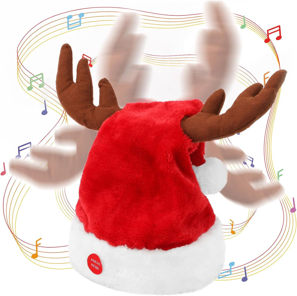 Singing & Dancing Reindeer Hat